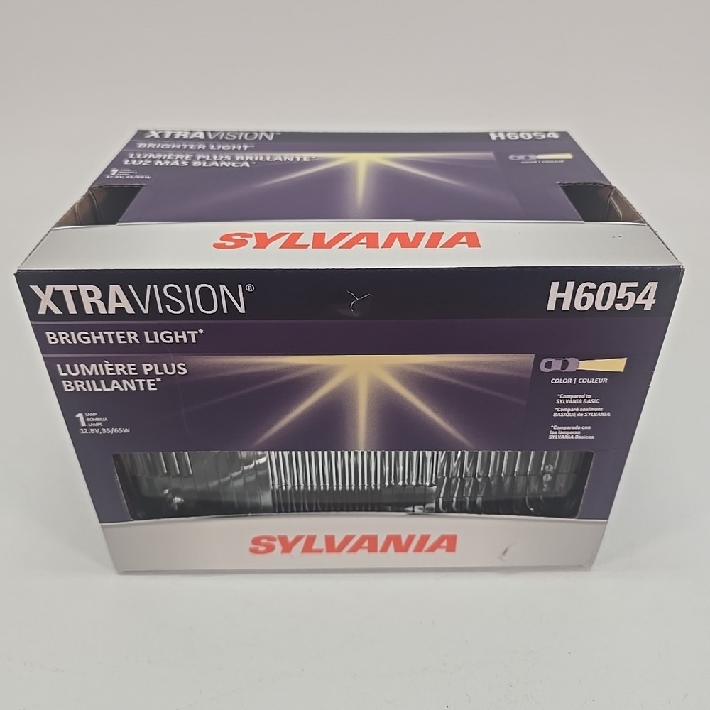 SYLVANIA‎ H6054 XtraVision Sealed Beam Headlight (1 Bulb)